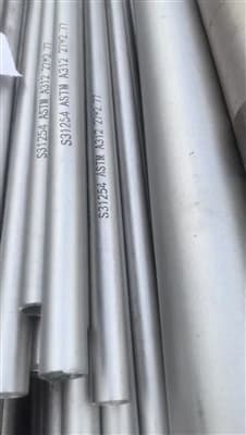 Aukščiausios kokybės ASTM A312 UNS S31254 254SMO nerūdijančio plieno vamzdžiai išsiųsti į Meksiką